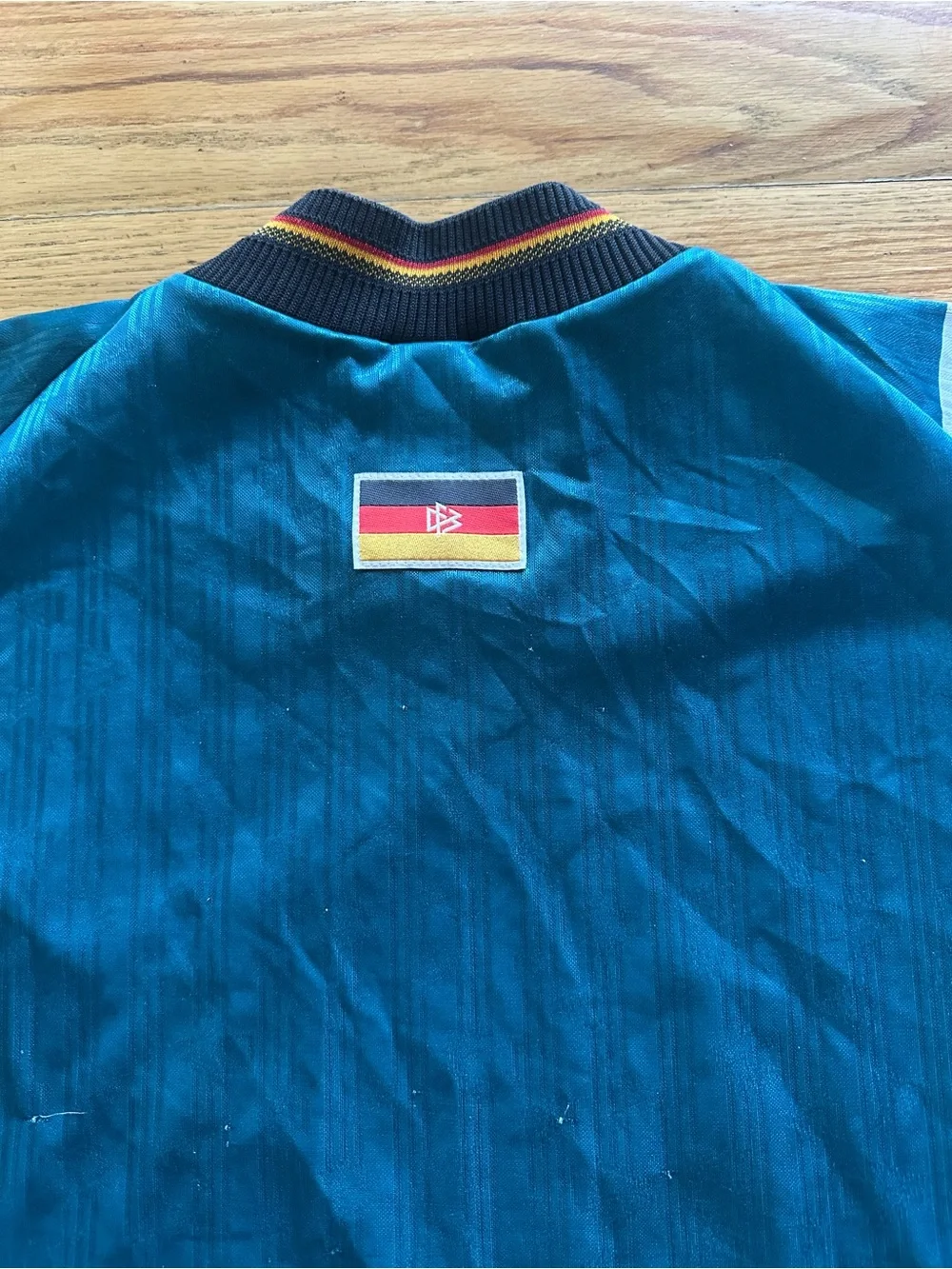 VINTAGE ADIDAS GERMANY 1996-1998 AWAY FOOTBALL SOCCER JERSEY  RETRO  MEN’S  XXL